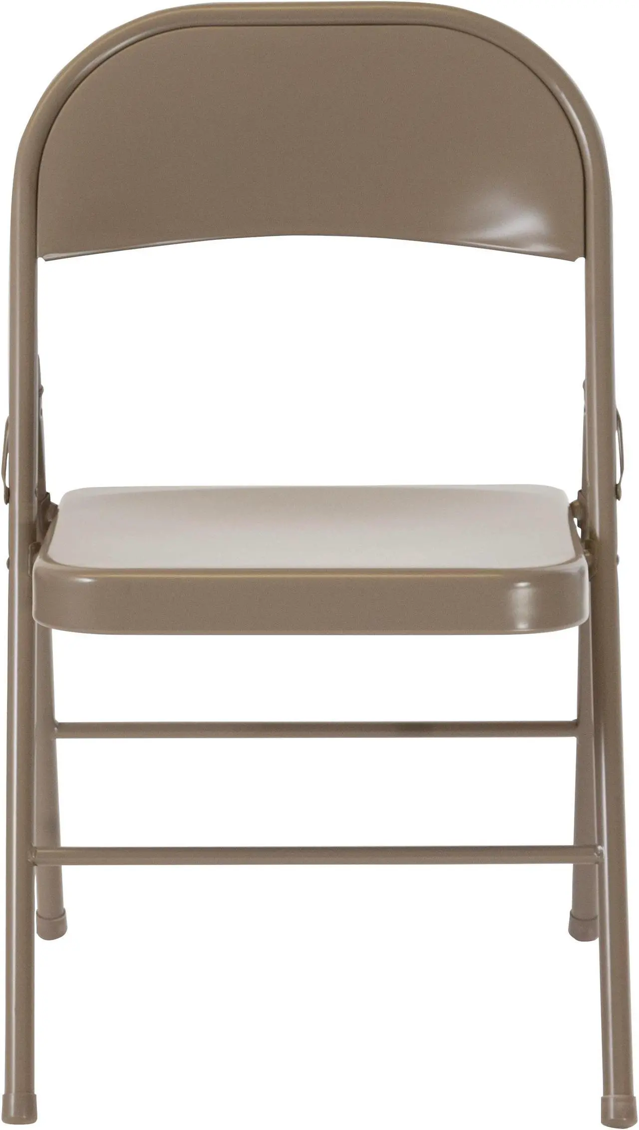 Alt view image 5 of 20 - HERCULES Series Double Braced Gray Metal Folding Chair