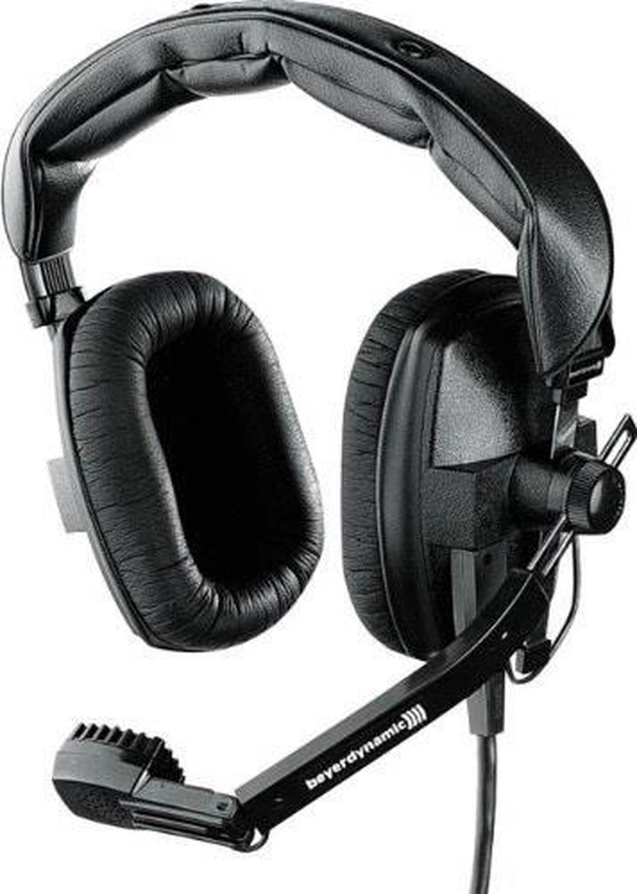 Main image of beyerdynamic dt10920050black closed headset with dynamic hypercardioid microphone, 50 ohms, black