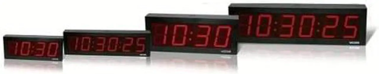 Alt view image 3 of 3 - IP POE 4 DIGIT, 2.5 INCH DIGITAL CLOCK