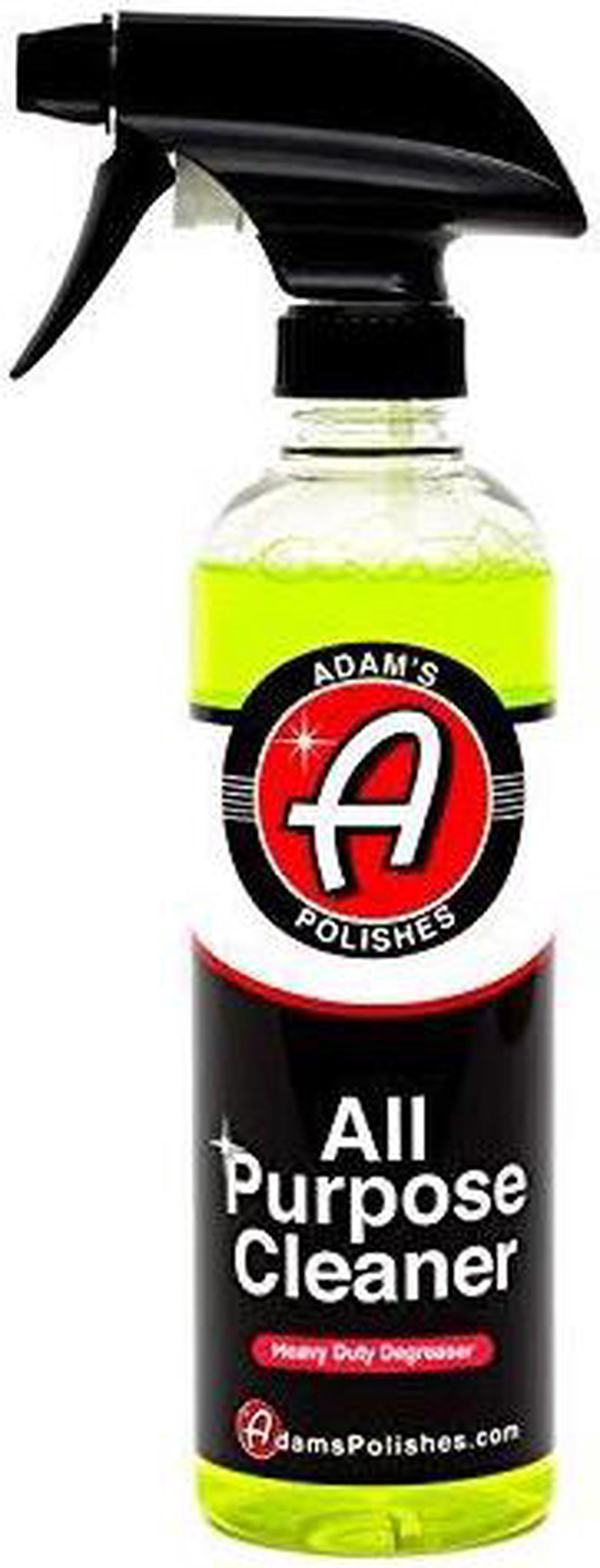 Main image of adam's heavy duty all purpose cleaner & degreaser  powerful, professional strength formula that easily cuts heavy grease & tar, tire cleaner, engine bay cleaner, and more 16 oz