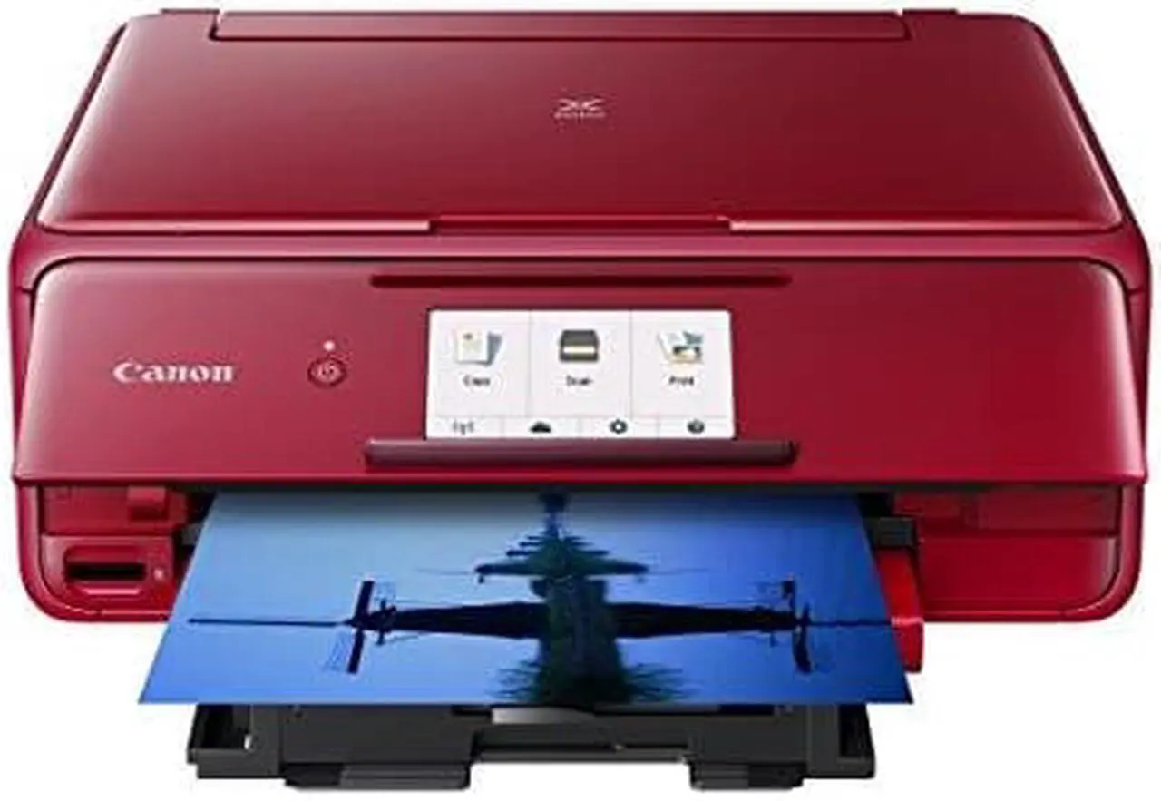 Alt view image 7 of 7 - Canon PIXMA TS8120 (2230C042) Duplex Up to 4800 x 1200 DPI USB/Wireless Color InkJet All-In-One Printer