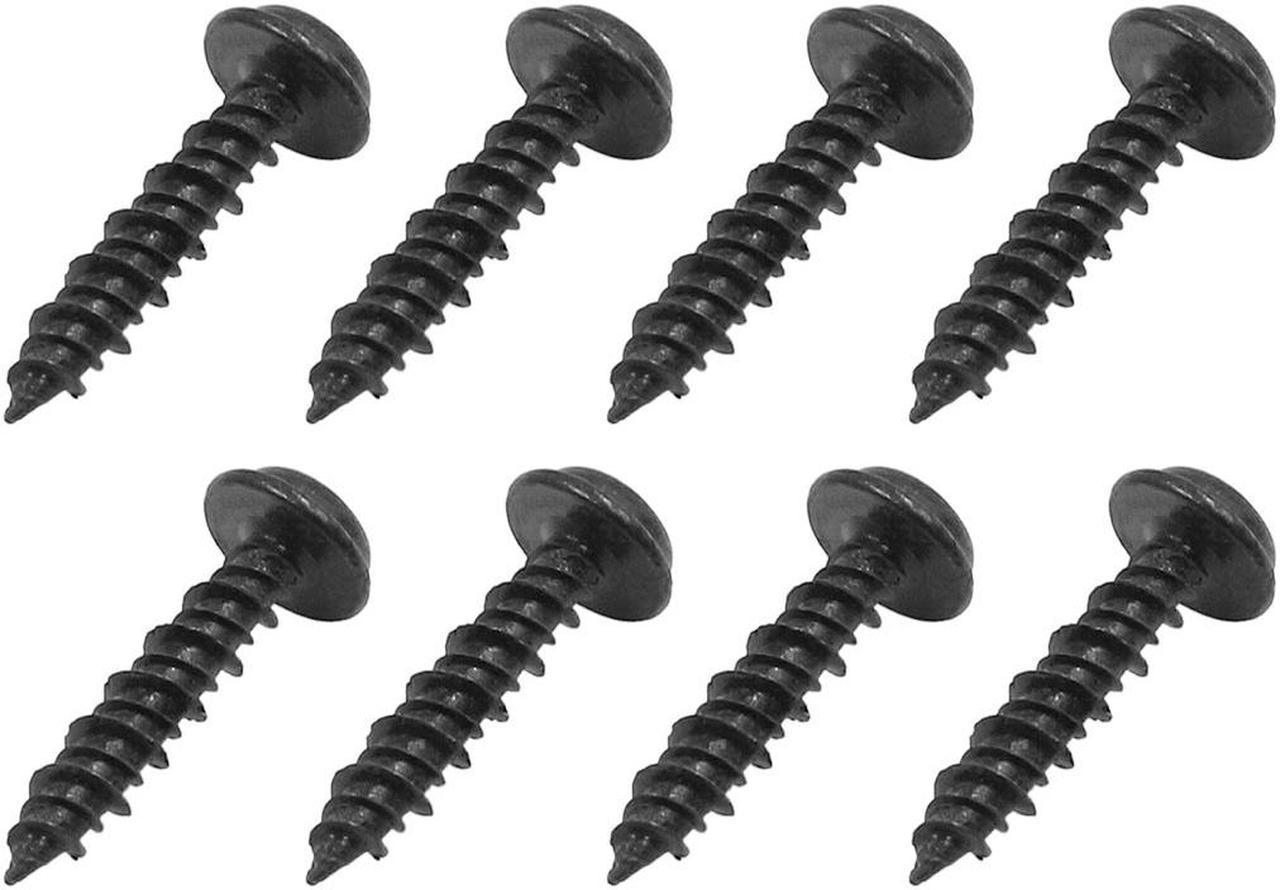 8pcs 4.2 x 22.5mm Car Stainless Steel Fender Bumper Frame License Plate Screws