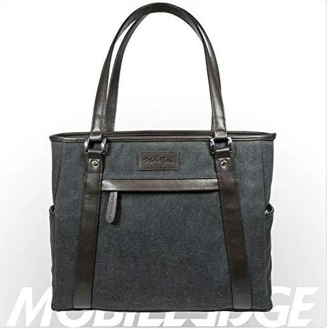 Alt view image 11 of 11 - Mobile Edge Urban Carrying Case (Tote) For 15.6" Apple Notebook - Charcoal Brown