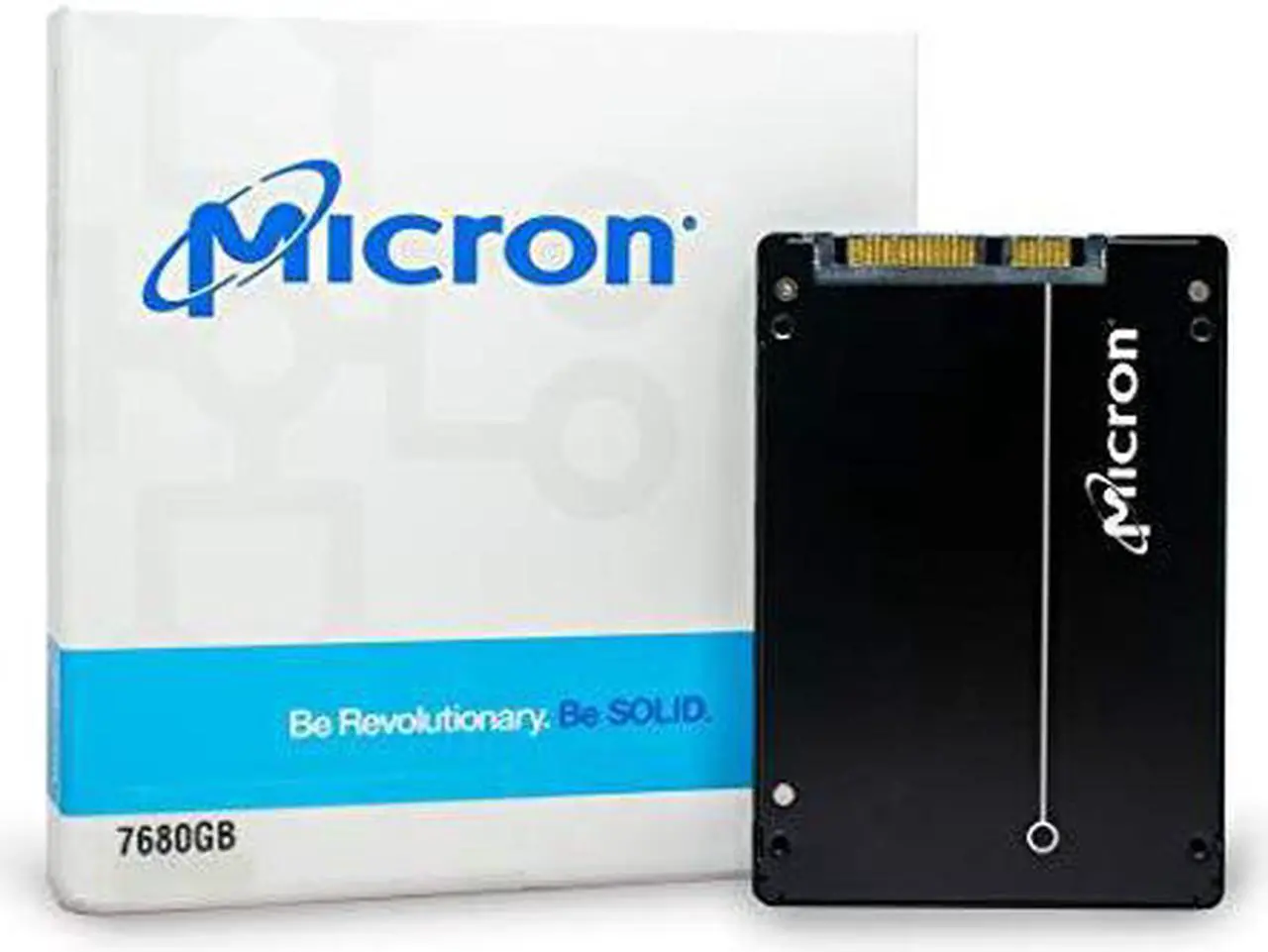 Alt view image 3 of 7 - Micron 5210 ION 7.68TB SATA 6Gb/s 2.5" Enterprise SSD — MTFDDAK7T6QDE