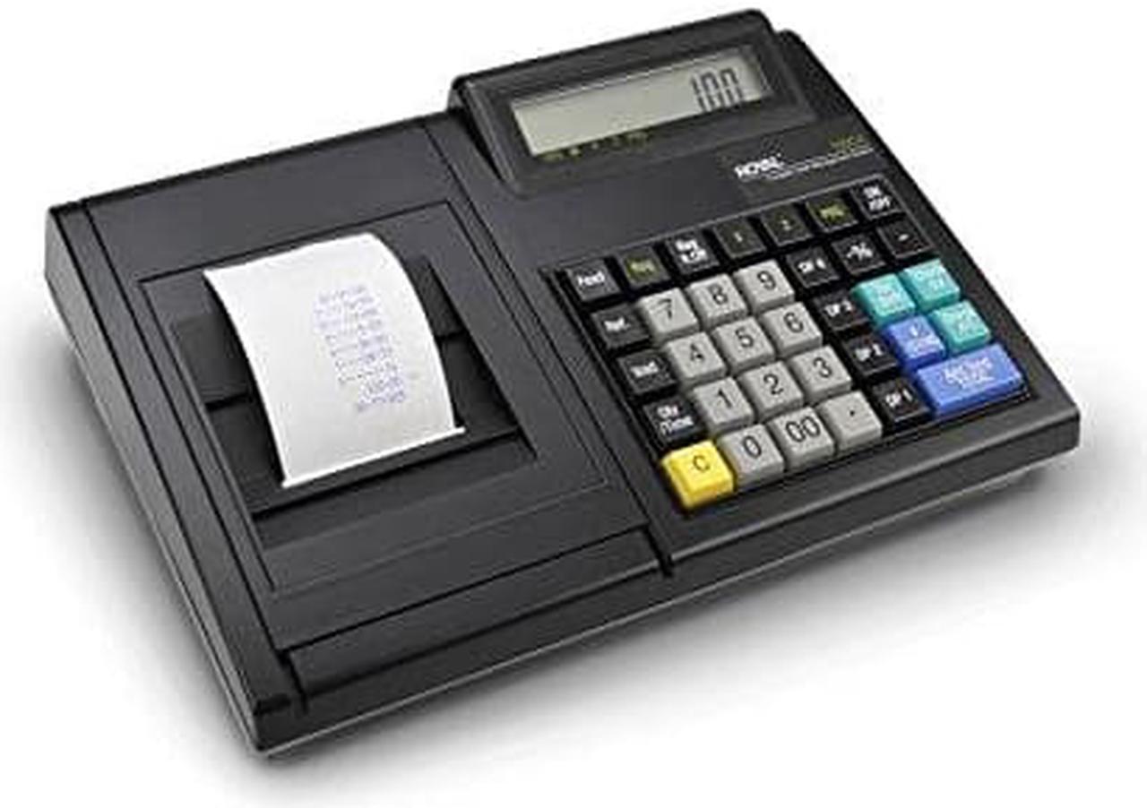 Alt view image 2 of 9 - Royal 100Cx Portable Battery/AC Powered Cash Register (82175Q) - Black