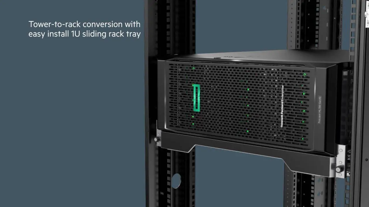 Alt view image 7 of 13 - HP 874578-B21 Tower To Rack Conversion Kit
