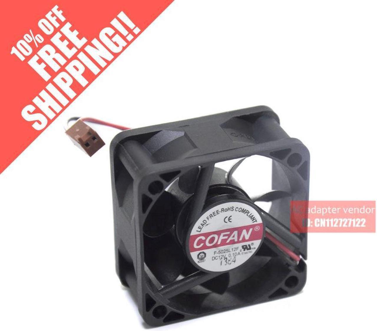 Main image of New  COFAN F-5025L 12F DC12V 0.10A 5CM fan 50 * 50 * 25MM