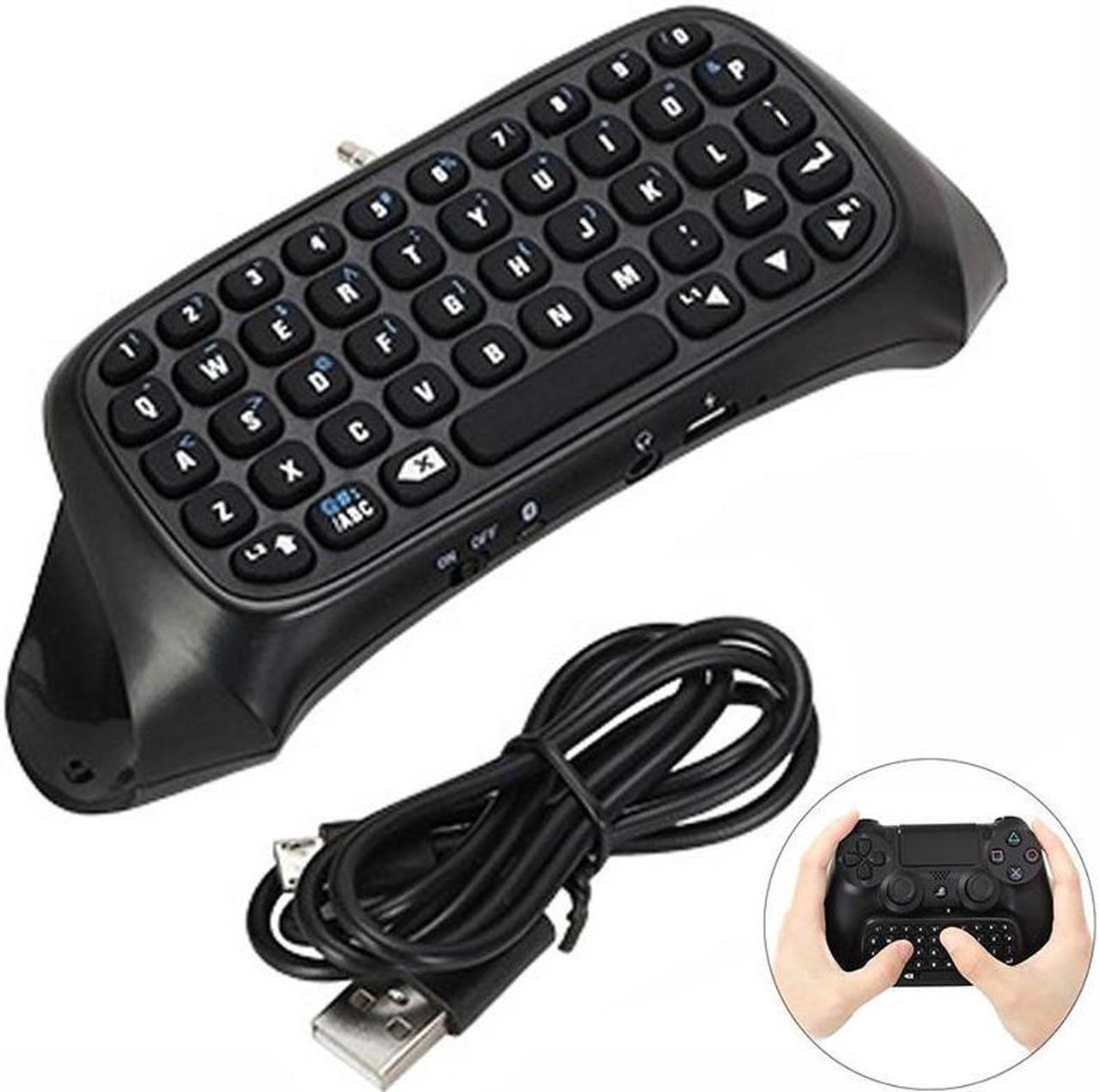Main image of Mini BTV Wireless Keyboard KeyPad For Sony PS4 PlayStation 4 Accessory Controller Mini Bluetooth Wireless black Keyboard 2018