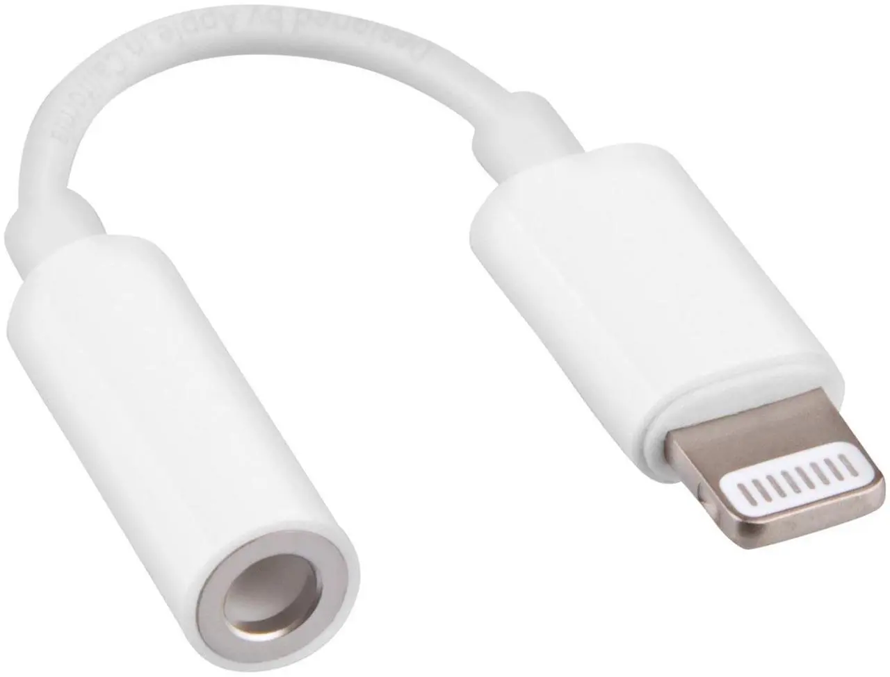 Alt view image 4 of 8 - Original Apple Lightning to 3.5mm Headphone Jack Adapter