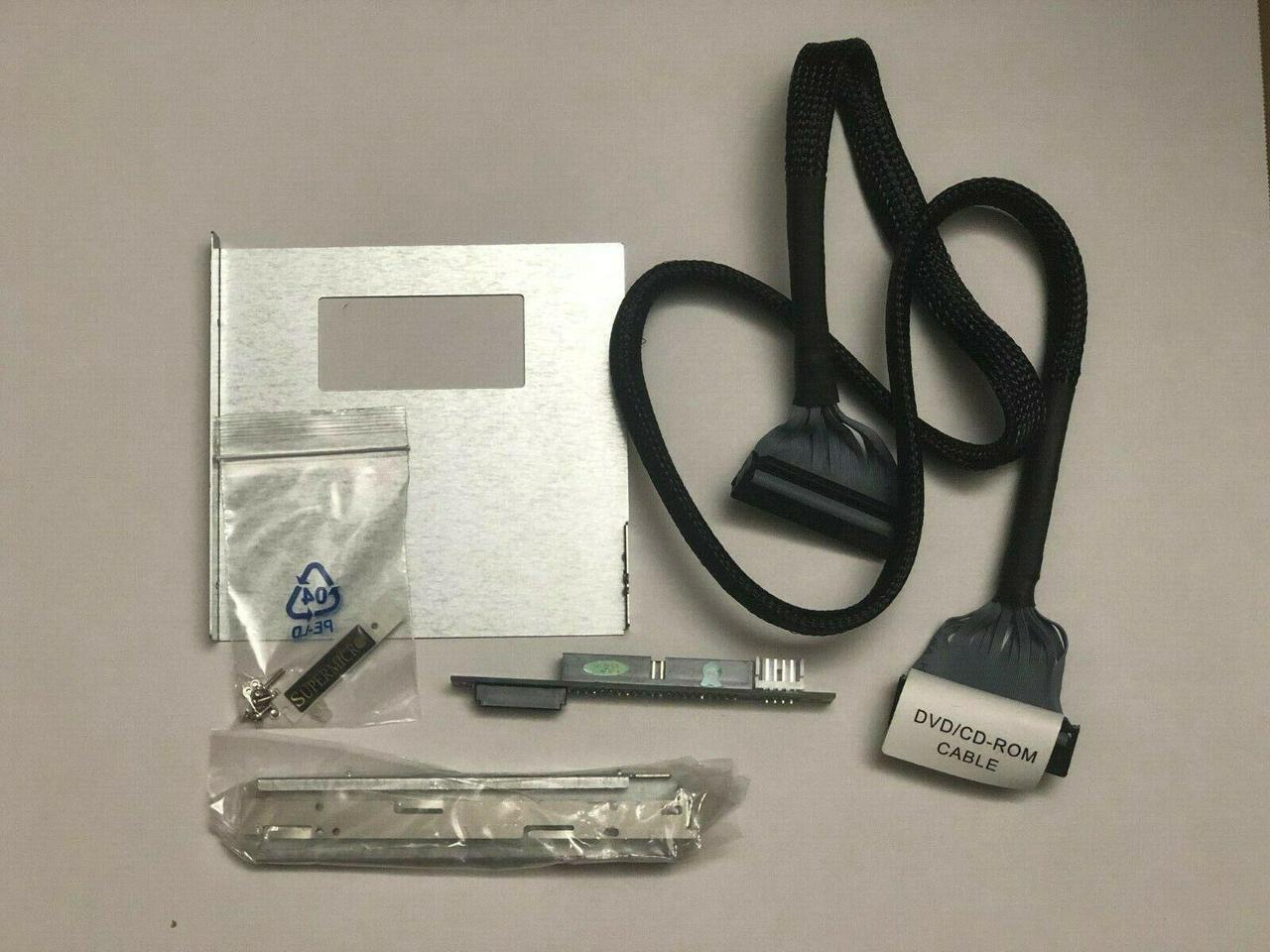 Main image of Supermicro MCP-220-00068-0N Black Slim DVD Tray with Accessories for SC848