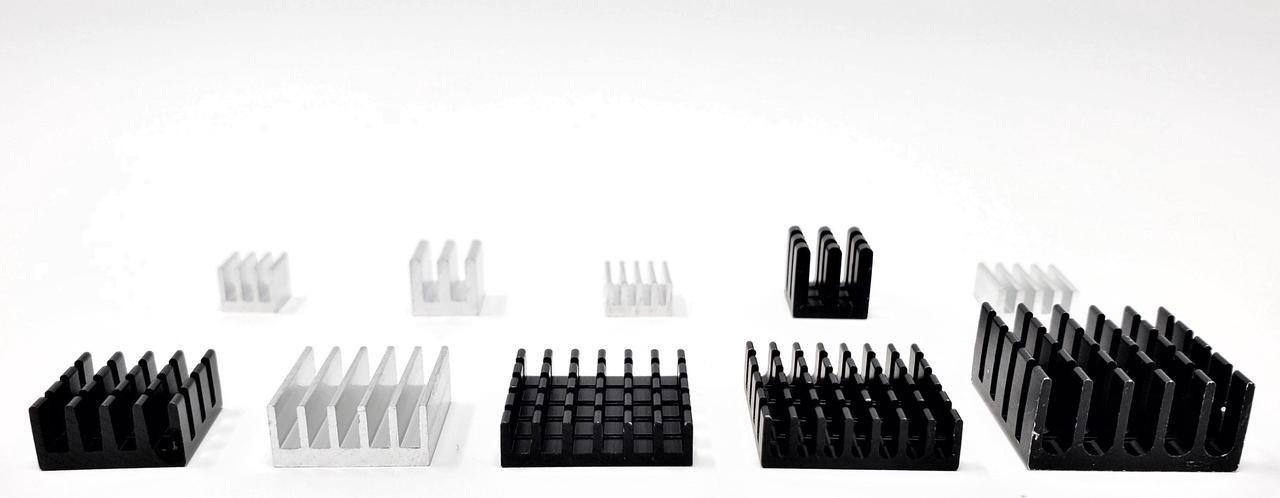 Alt view image 6 of 7 - Micro Connectors 50pcs Assorted Heat Sink Set for Development Boards (RAS-HS50-KIT)