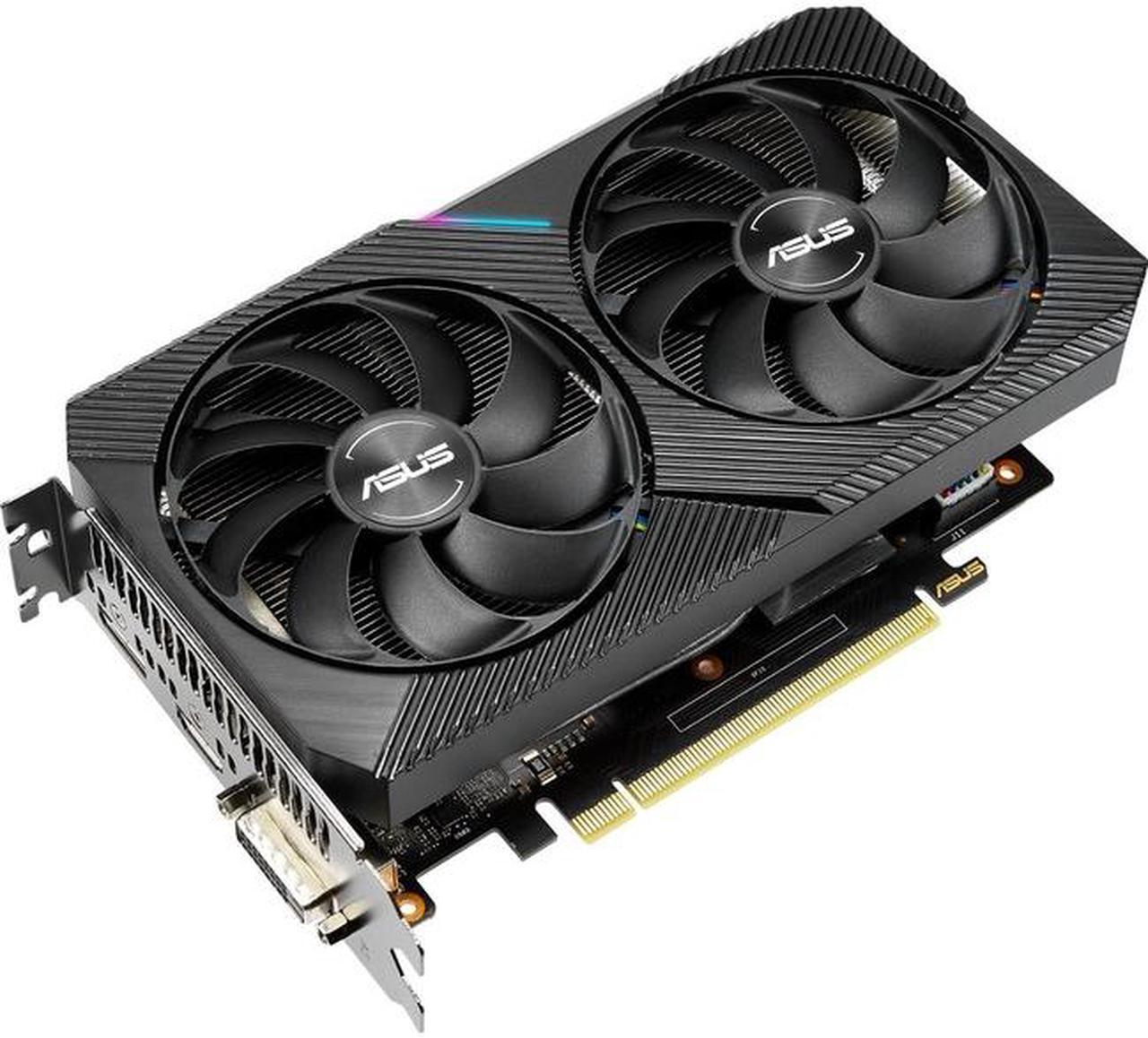 Main image of ASUS Dual GeForce GTX 1660 SUPER 6GB GDDR6 PCI Express 3.0 Graphics Card DUAL-GTX1660S-O6G-MINI