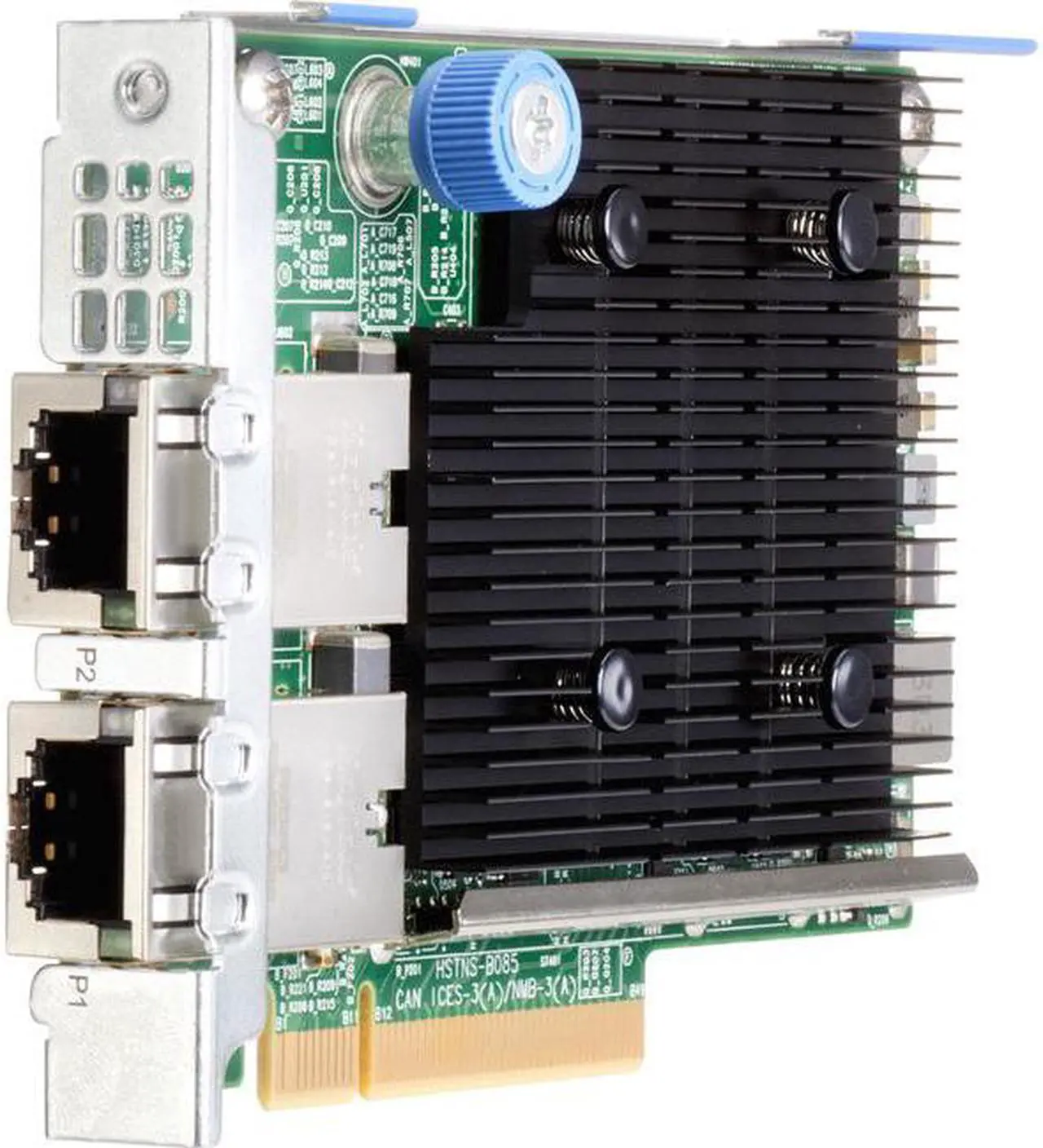 Alt view image 7 of 8 - HPE Ethernet 10Gb 2-port 535FLR-T Adapter - PCI Express 3.0 x8 - 2 Port(s) - 2 - Twisted Pair
