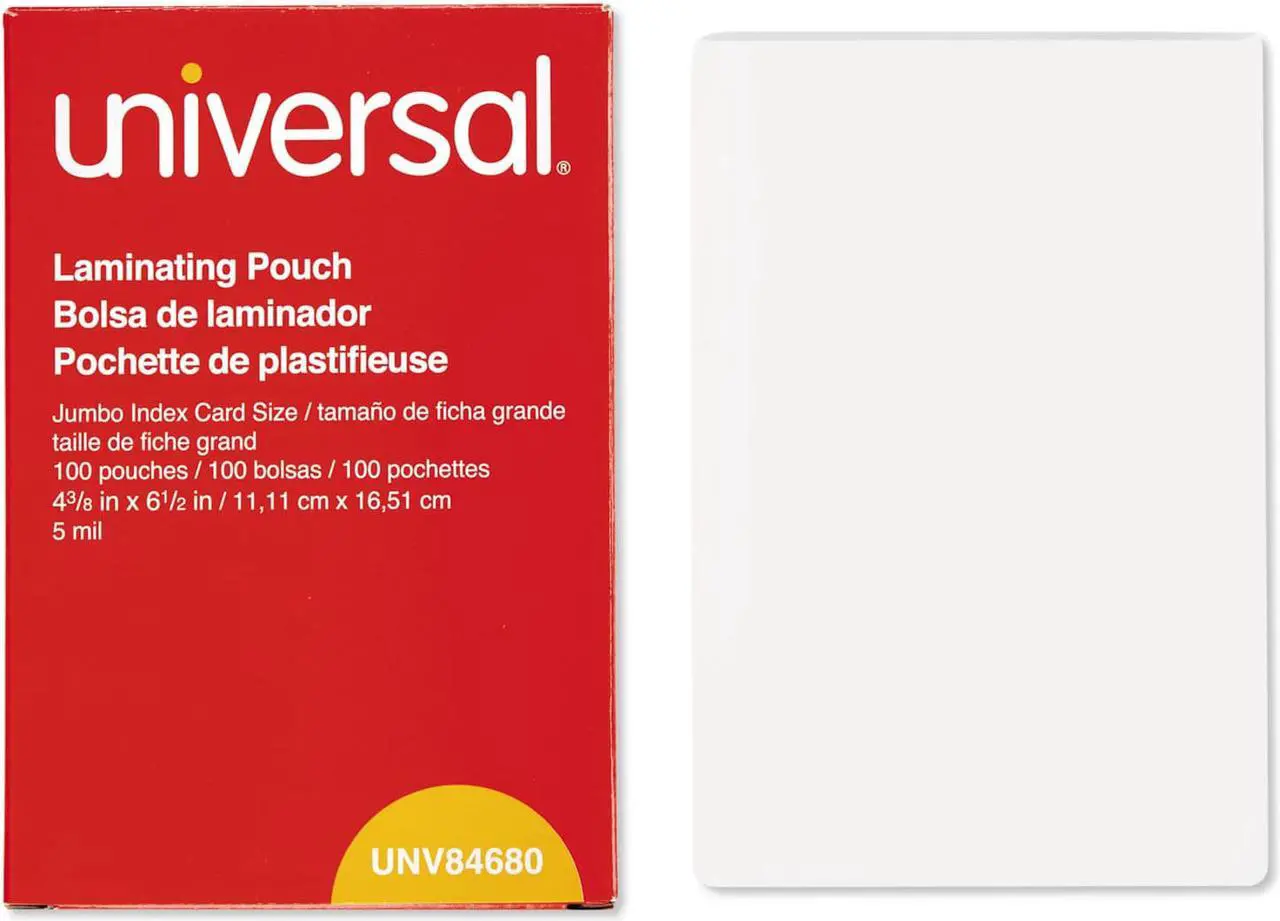 Alt view image 3 of 4 - Universal Laminating Pouches - UNV84680