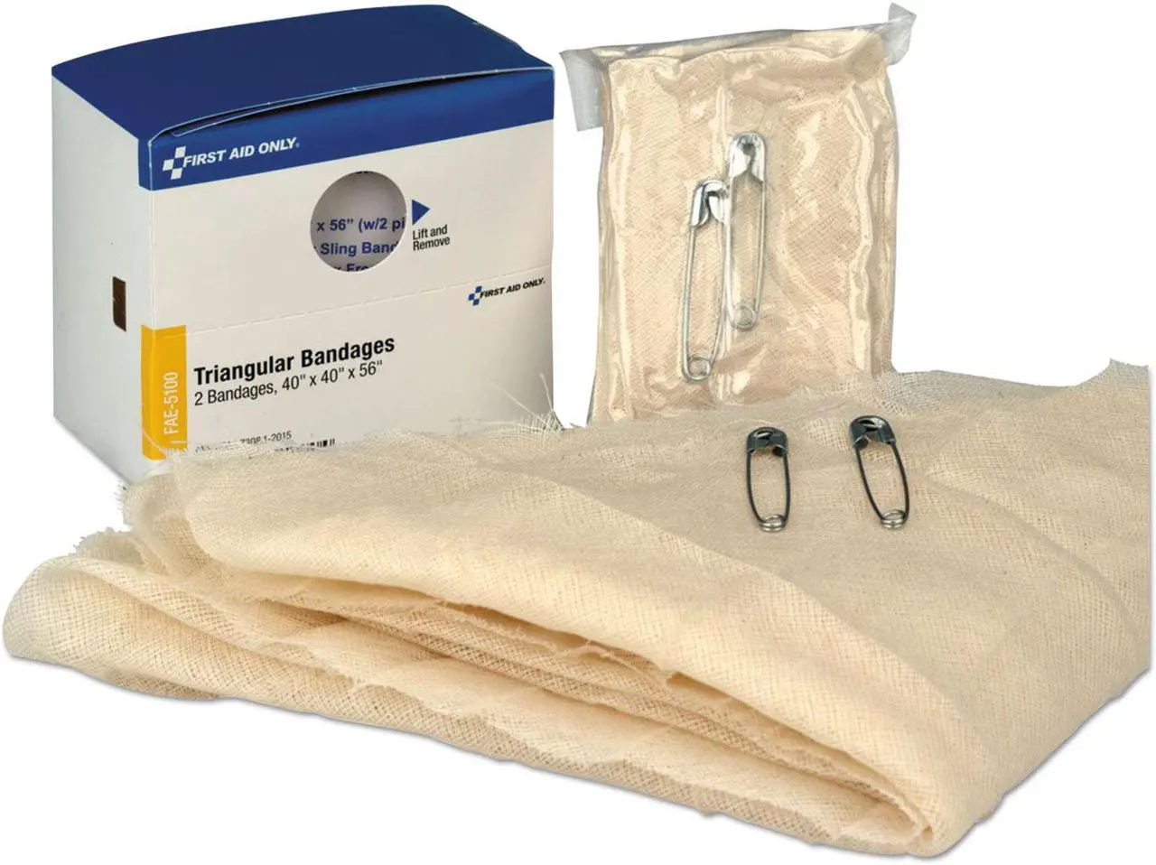 Alt view image 3 of 5 - First Aid Only FAE1000 Refill F/Smartcompliance Gen Business Cabinet, 2 Inch Conforming Gauze Rolls,2/Pk