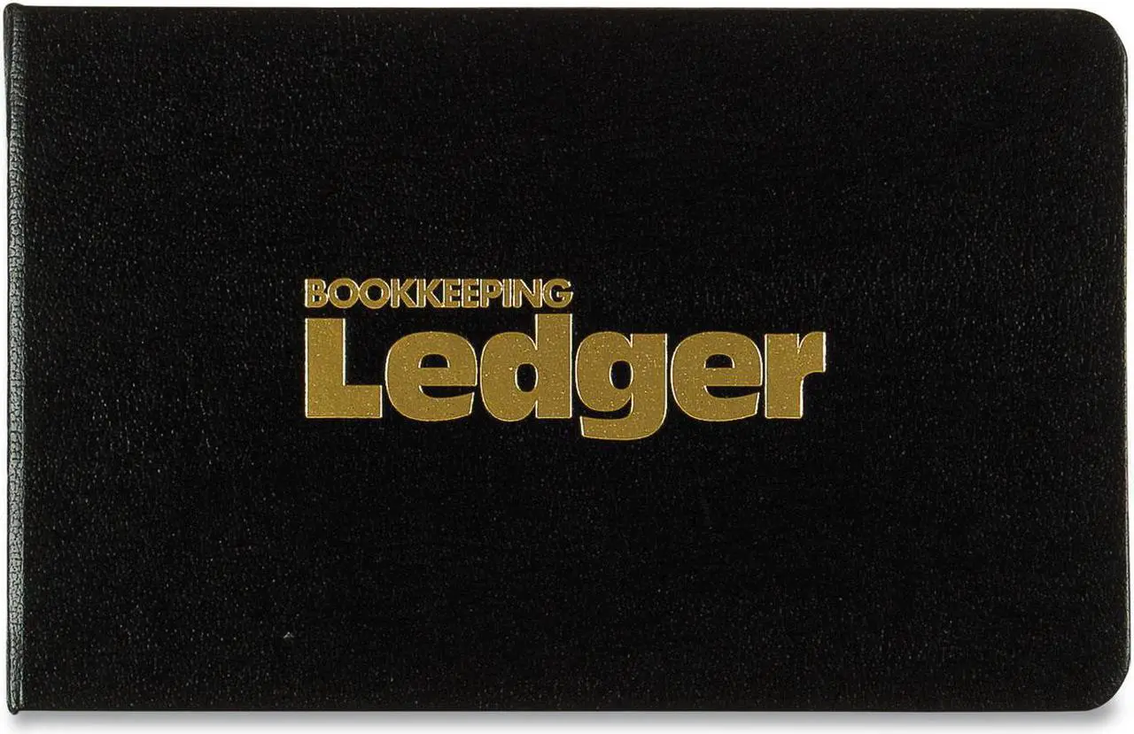 Alt view image 4 of 16 - National Four-Ring Ledger Binder Kit Black 8.5 x 5 100 Sheets/Book 63453