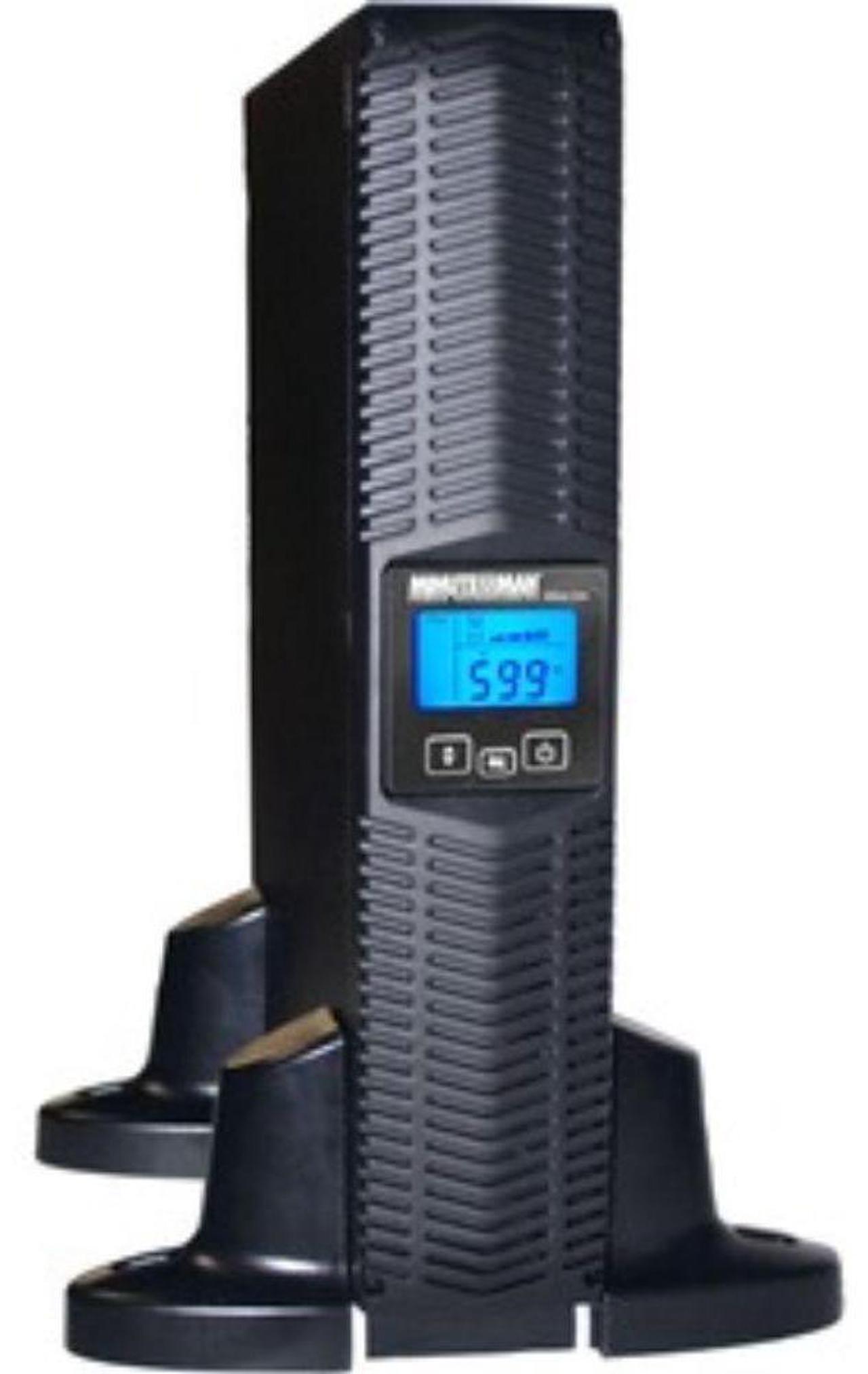 Alt view image 4 of 7 - Minuteman Endeavor ED1000RTXL2U 1000VA Tower/Rack/Wall Mountable UPS - 2U Tower/Rack/Wall Mountable - 3 Minute Stand-by - 120 V AC Input - 120 V AC Output - 8 x NEMA 5-15R Receptacle(s)