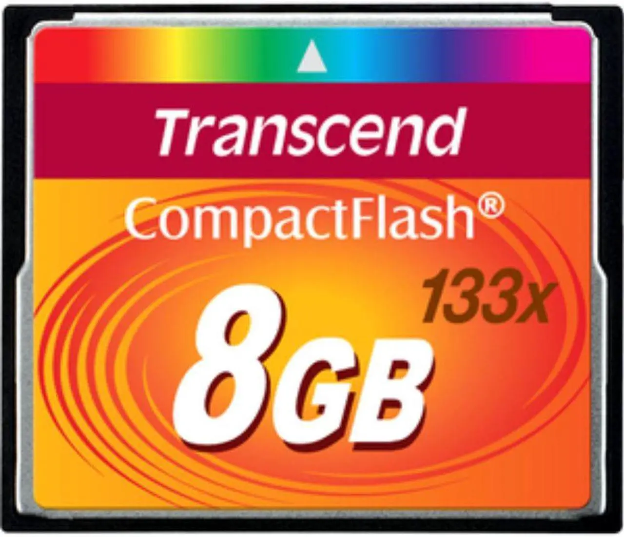 Alt view image 6 of 6 - Transcend 8GB Compact Flash (CF) Flash Card Model TS8GCF133