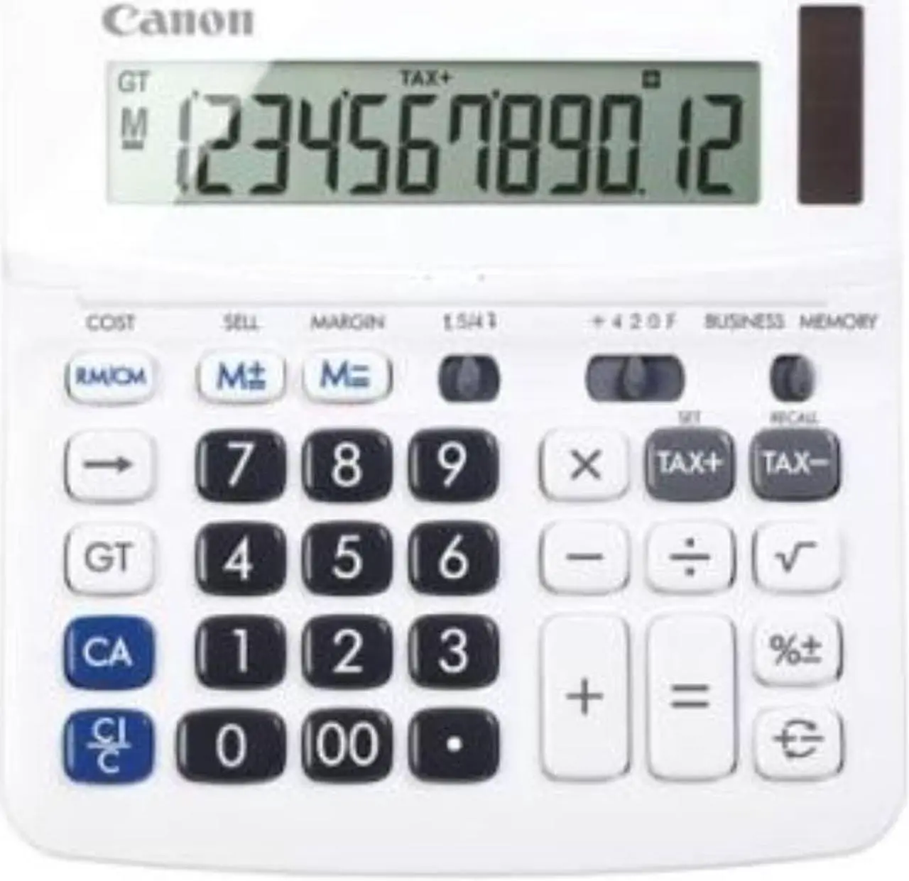 Alt view image 12 of 20 - Canon TX-220TSII Portable Display Calculator 12-Digit LCD 0633C001
