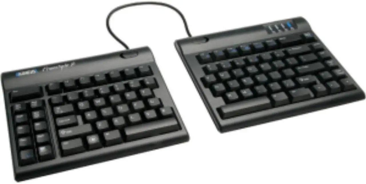 Alt view image 5 of 9 - Kinesis Freestyle2 Ergonomic Keyboard KB820HMBBLK