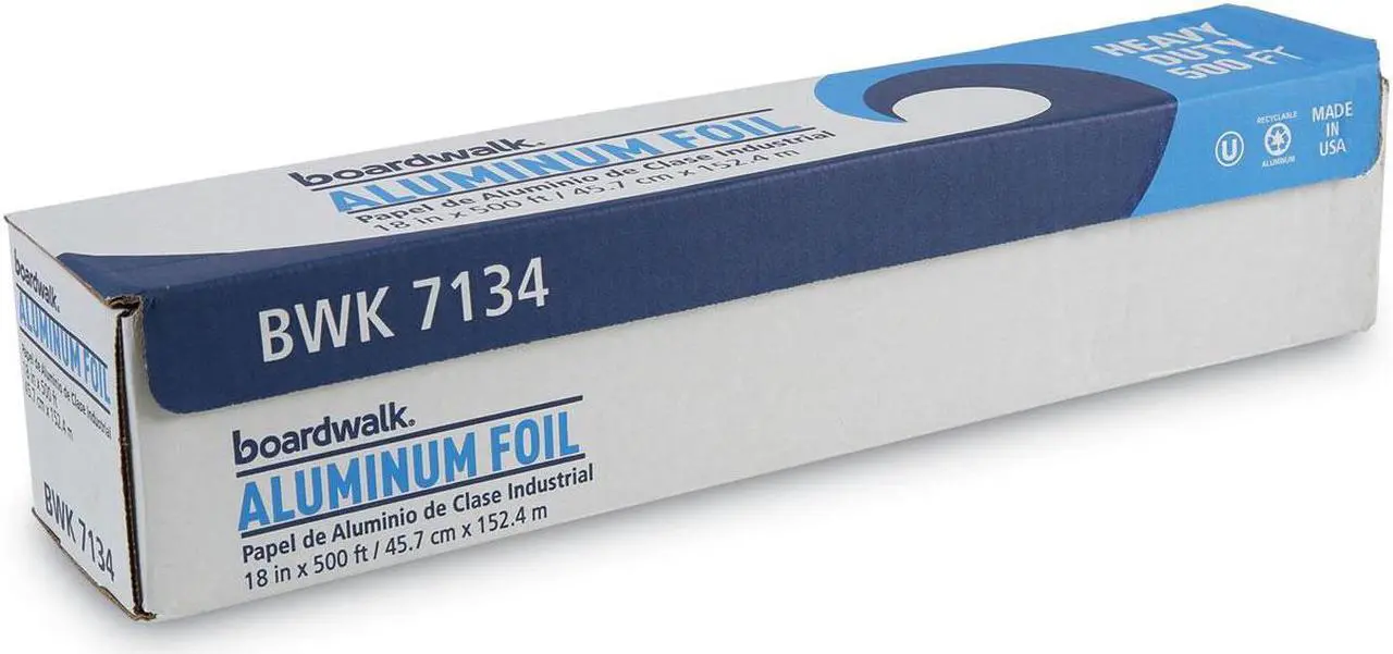 Alt view image 5 of 15 - Heavy-Duty Aluminum Foil Roll, 18" x 500 ft 7134