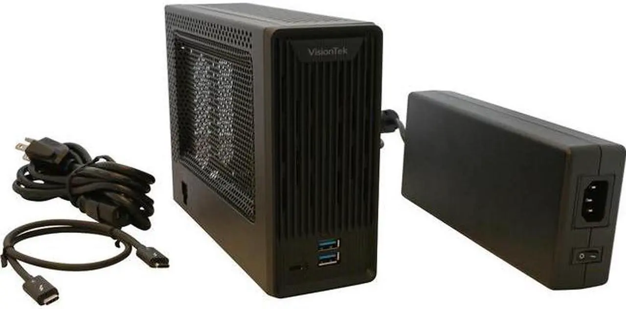 Alt view image 2 of 11 - VisionTek Thunderbolt 3 Mini eGFX - External GPU enclosure - Thunderbolt 3