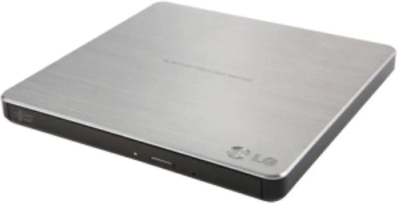 Alt view image 2 of 3 - LG GP60NS50 External Ultra Slim Portable DVDRW - Silver