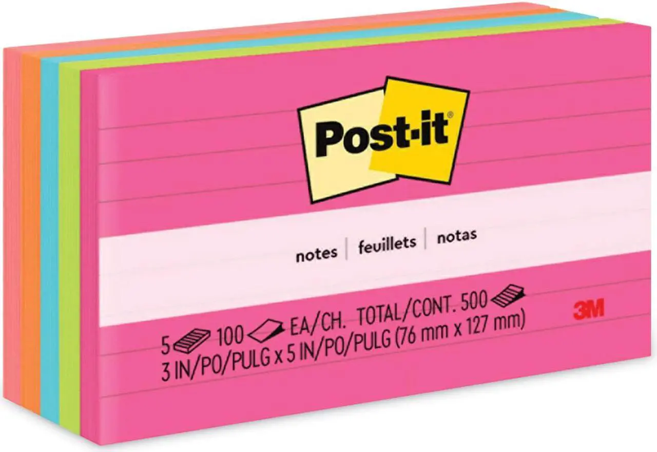 Alt view image 11 of 19 - Original Pads in Cape Town Colors 3 x 5 Lined 100-Sheet 5/Pack