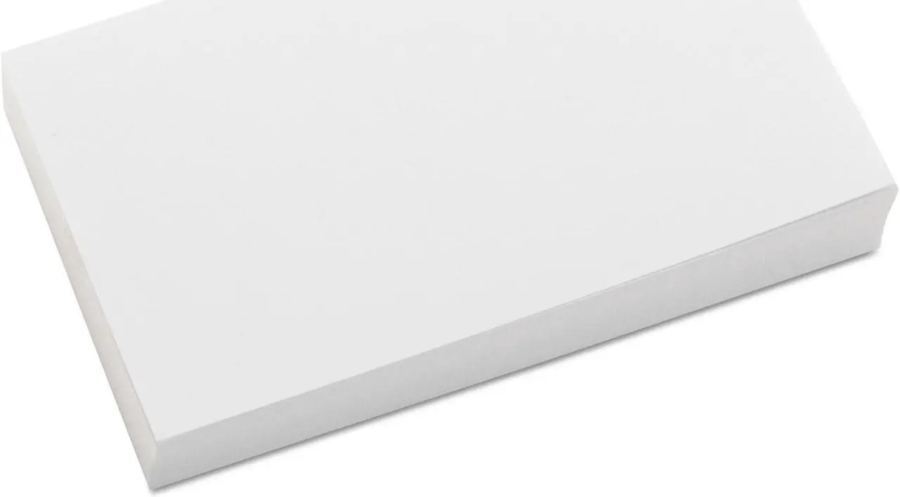 Alt view image 4 of 11 - UNIVERSAL Unruled Index Cards 3 x 5 White 100/Pack 47200