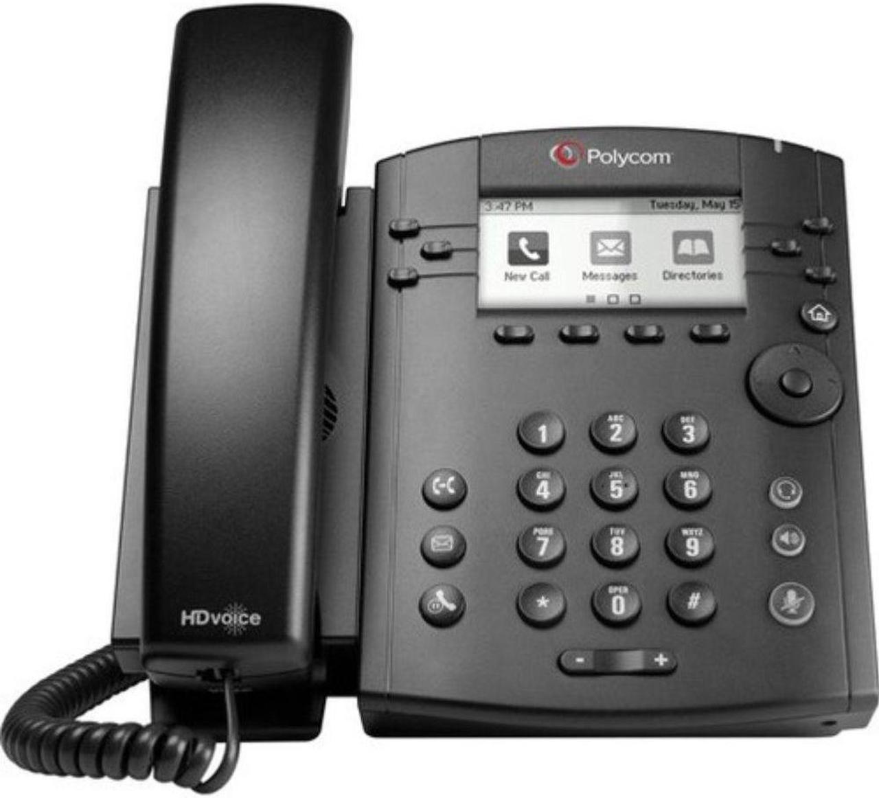 Polycom VVX 311 (2200-48350-025) 6 lines (programmable line keys) WW PoE Business Media Phones