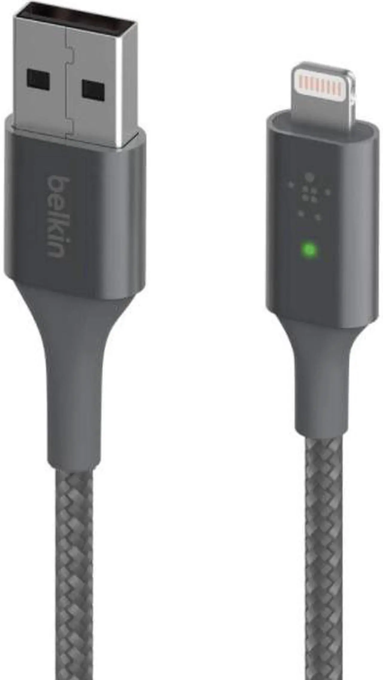Main image of Belkin 4ft Lightning/USB Data Transfer Cable, Gray CAA007bt04GR