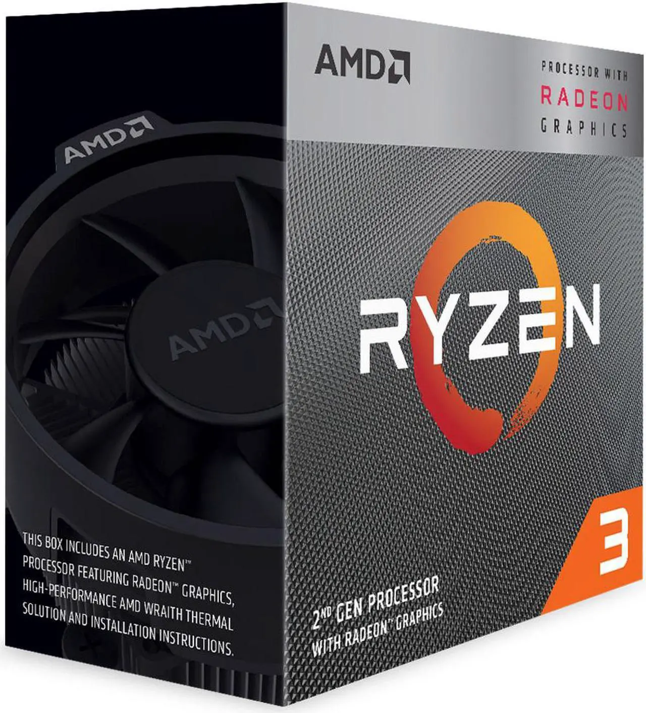 Main image of AMD Ryzen 3 3200G 4Core 3.6GHz Socket AM4 Processor YD320GC5FHBOX