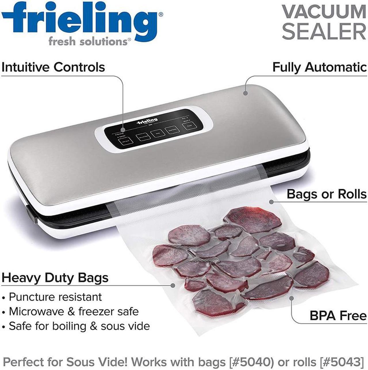 Alt view image 2 of 8 - Frieling 5030 Automatic Sealing Sous Vide Ready Vacuum Sealer Silver