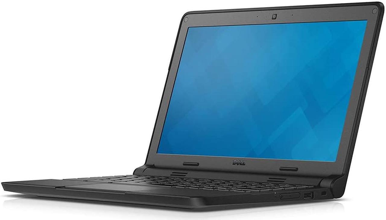Alt view image 2 of 3 - Dell P22t 11.6" Chromebook Intel Celeron N2840 4GB 16GB SSD Chrome OS Black