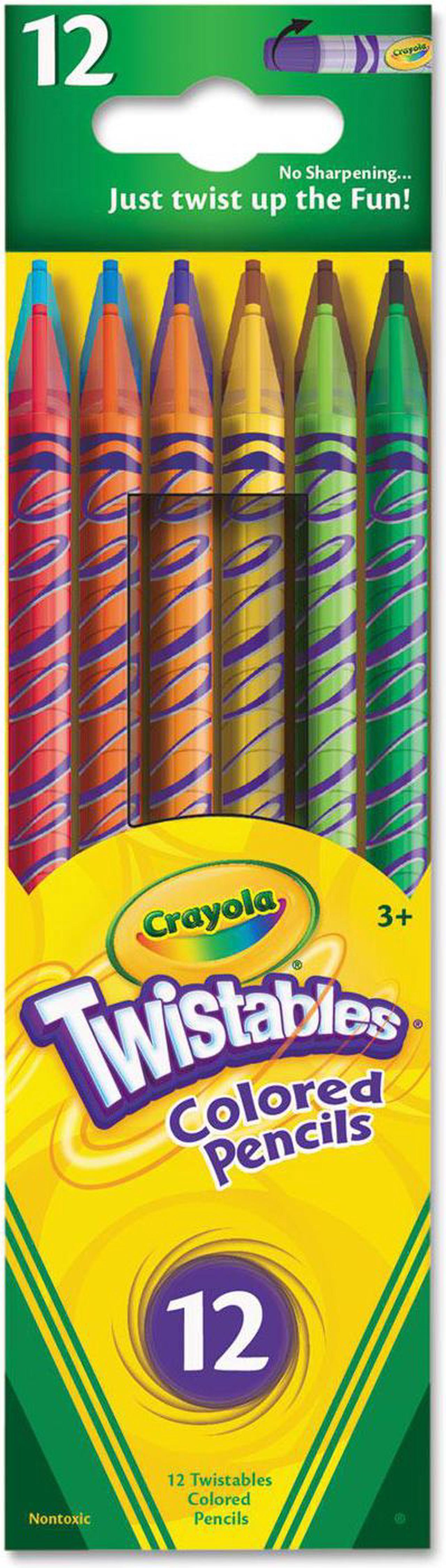 Alt view image 14 of 14 - Crayola Twistables Colored Pencils-12/Pkg Long