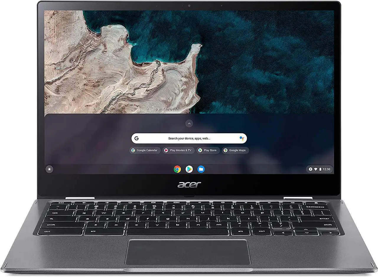 Alt view image 8 of 19 - Acer Chromebook Spin 513 R841LT R841LT-S6DJ 13.3" Touchscreen 2 in 1 Chromebook - Full HD - 1920 x 1080 - ARM Kryo 468 Octa-core (8 Core) 2.40 GHz - 8 GB RAM - 128 GB Flash Memory - Qualcomm SC71