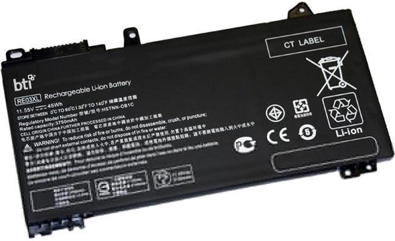 Battery Technology Li-Ion Replacement Battery for HP Laptops 3750mAh (L32656-002-BTI)