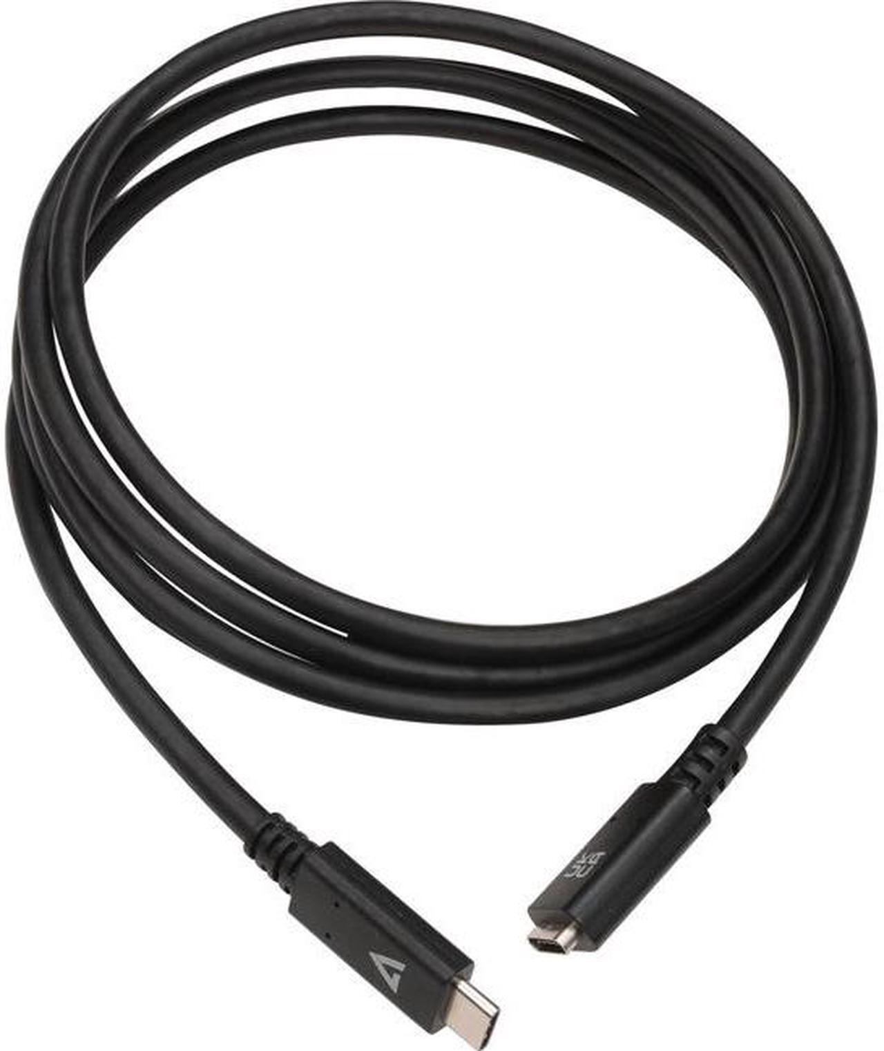 Alt view image 11 of 11 - V7 V7UC3EXT-2M USB-C Data Transfer Cable V7UC3EXT2M