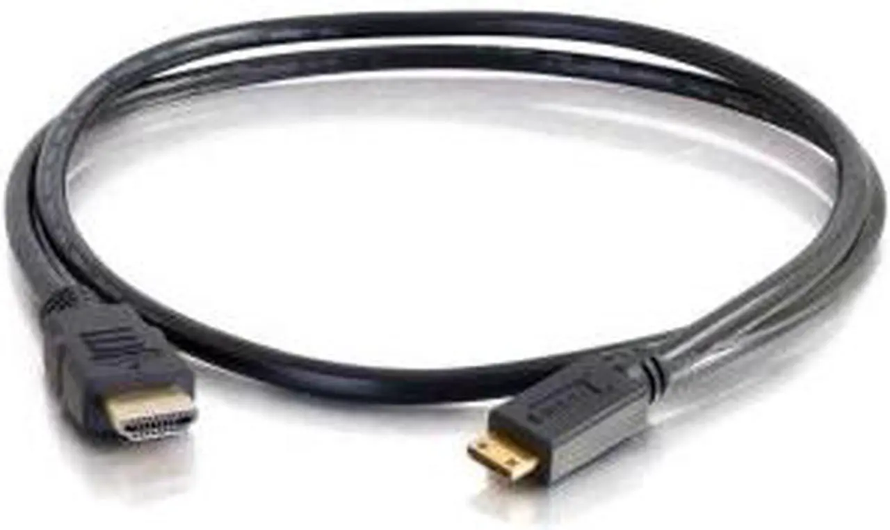 Alt view image 5 of 7 - C2G 50620 4K UHD High Speed HDMI to Mini HDMI Cable (60Hz) with Ethernet for 4K Devices, Black (10 Feet, 3.04 Meters)