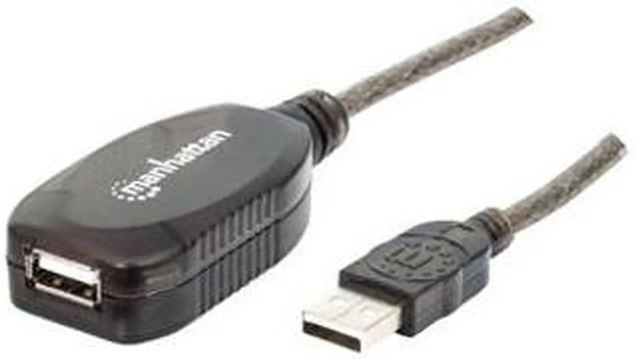 Alt view image 6 of 7 - MANHATTAN 151573 Hi-Speed USB Active Extension Cable