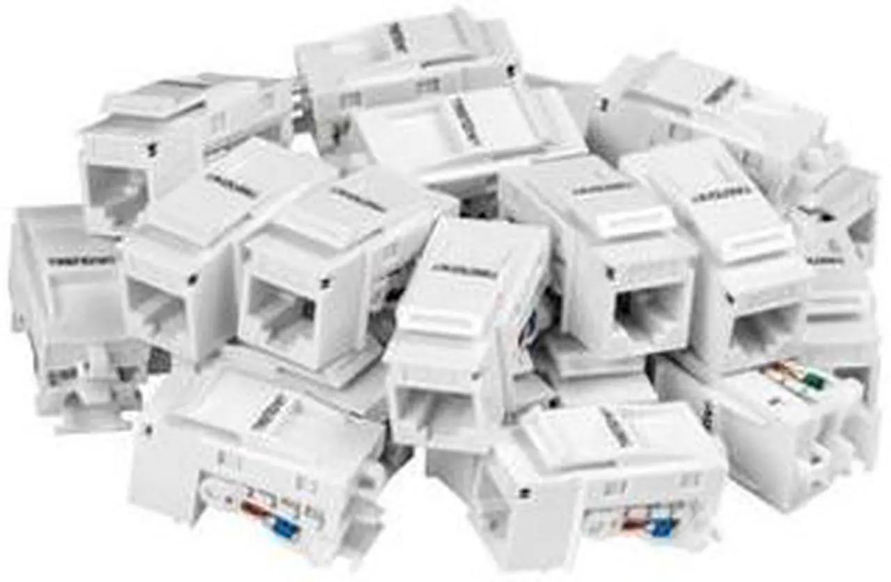 Alt view image 19 of 20 - TRENDnet TC-K25C6 Cat6 Keystone Jack - 25-Pack