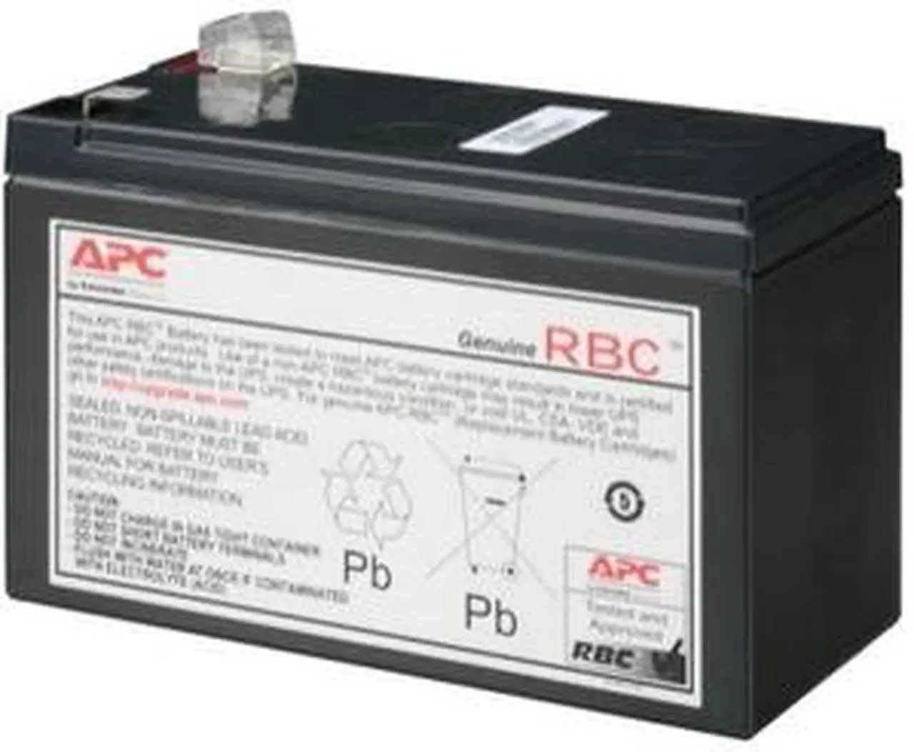 Alt view image 3 of 8 - APC UPS Battery Replacement, APCRBC158, for APC UPS Model BX1000M