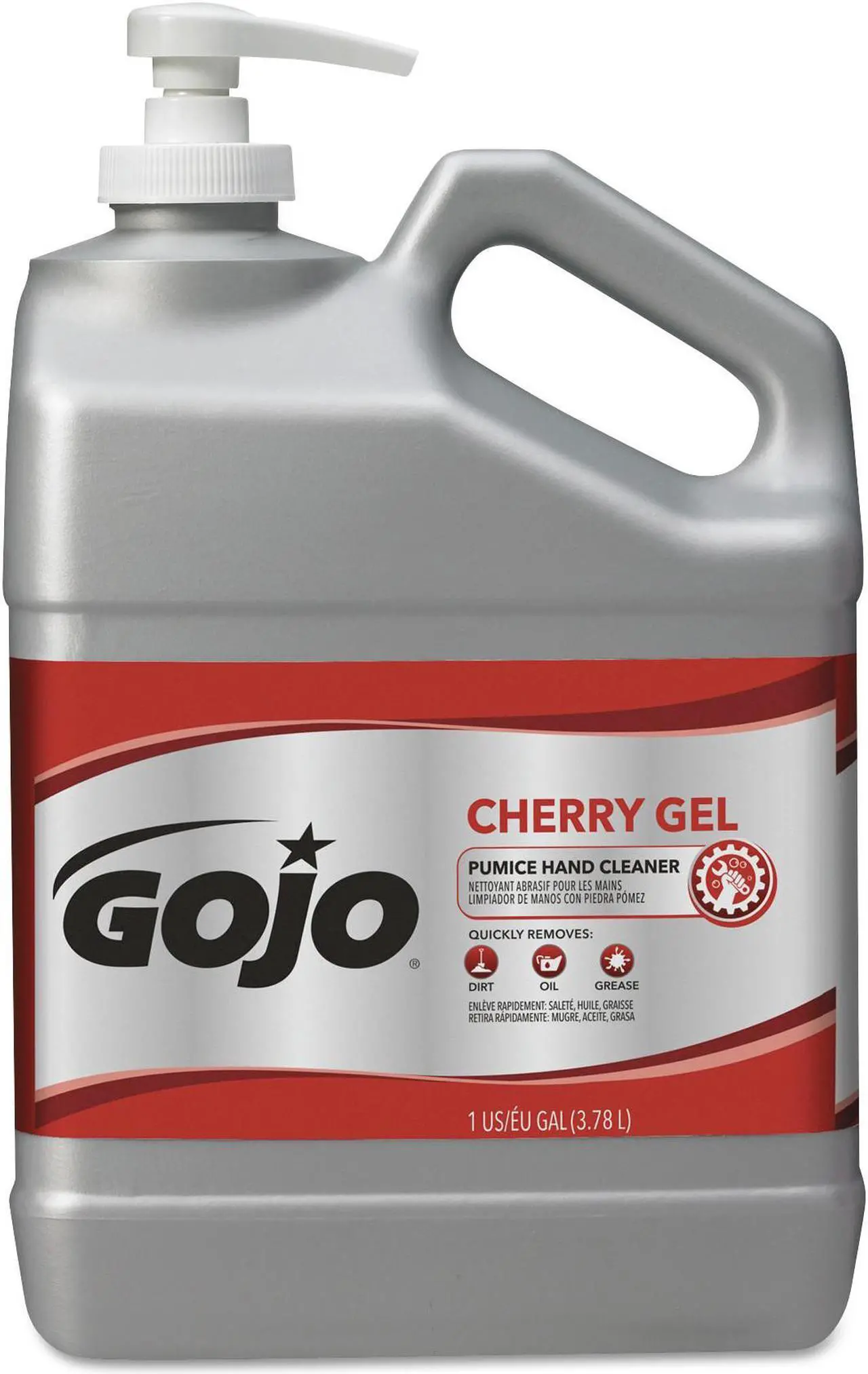 Alt view image 6 of 11 - Gojo 315-2358-02 Cherry Gel Pumice Hand Cleaner