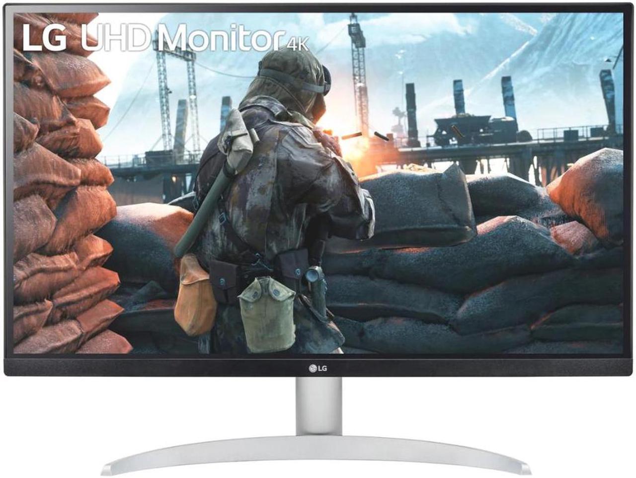 LG 27" 60 Hz IPS UHD Monitor 5 ms (GtG at Faster) FreeSync (AMD Adaptive Sync) 3840 x 2160 (4K) HDMI, DisplayPort, Audio 27UP600