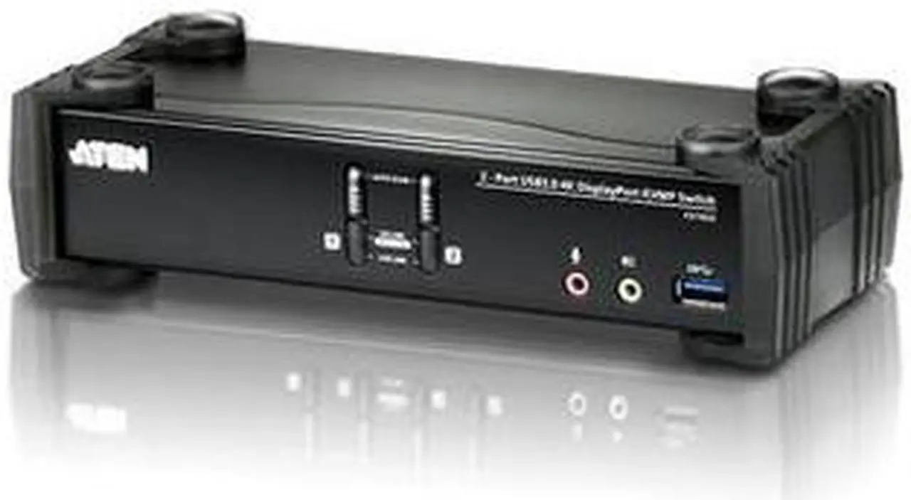 Alt view image 9 of 14 - ATEN CS1922 2-Port USB 3.0 4K DisplayPort KVMP Switch