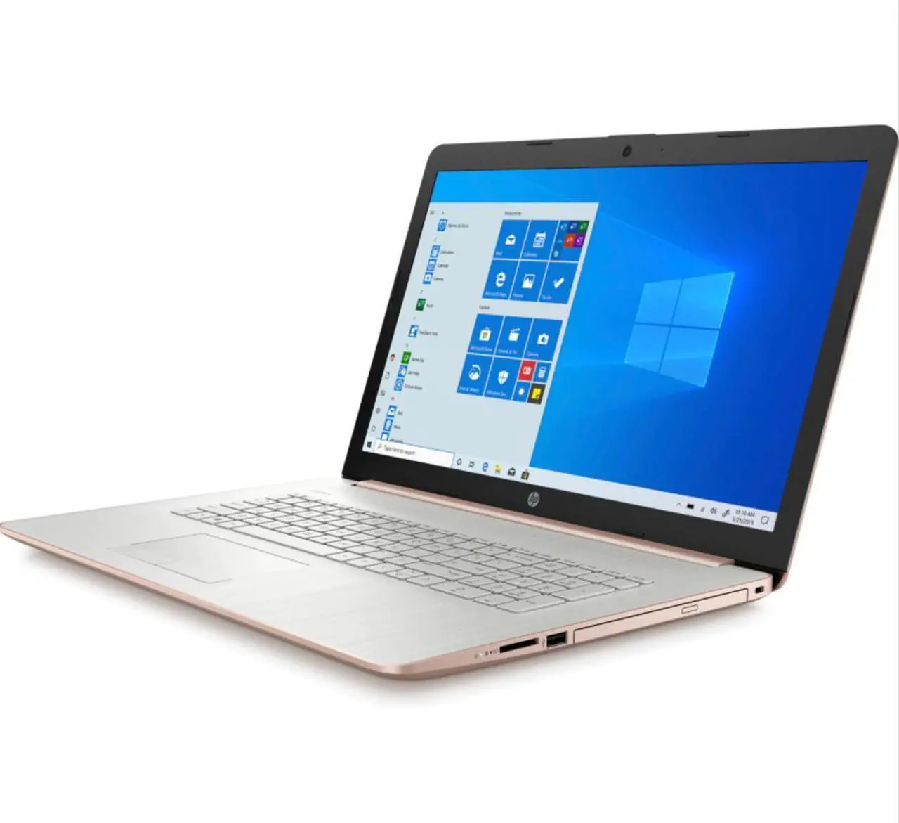 Alt view image 2 of 12 - HP Laptop Intel Core i5-1135G7 8GB Memory 256 GB PCIe SSD Intel Iris Xe Graphics 17.3" Non-Touch Screen Windows 10 Home 64-bit 17-by4001ds