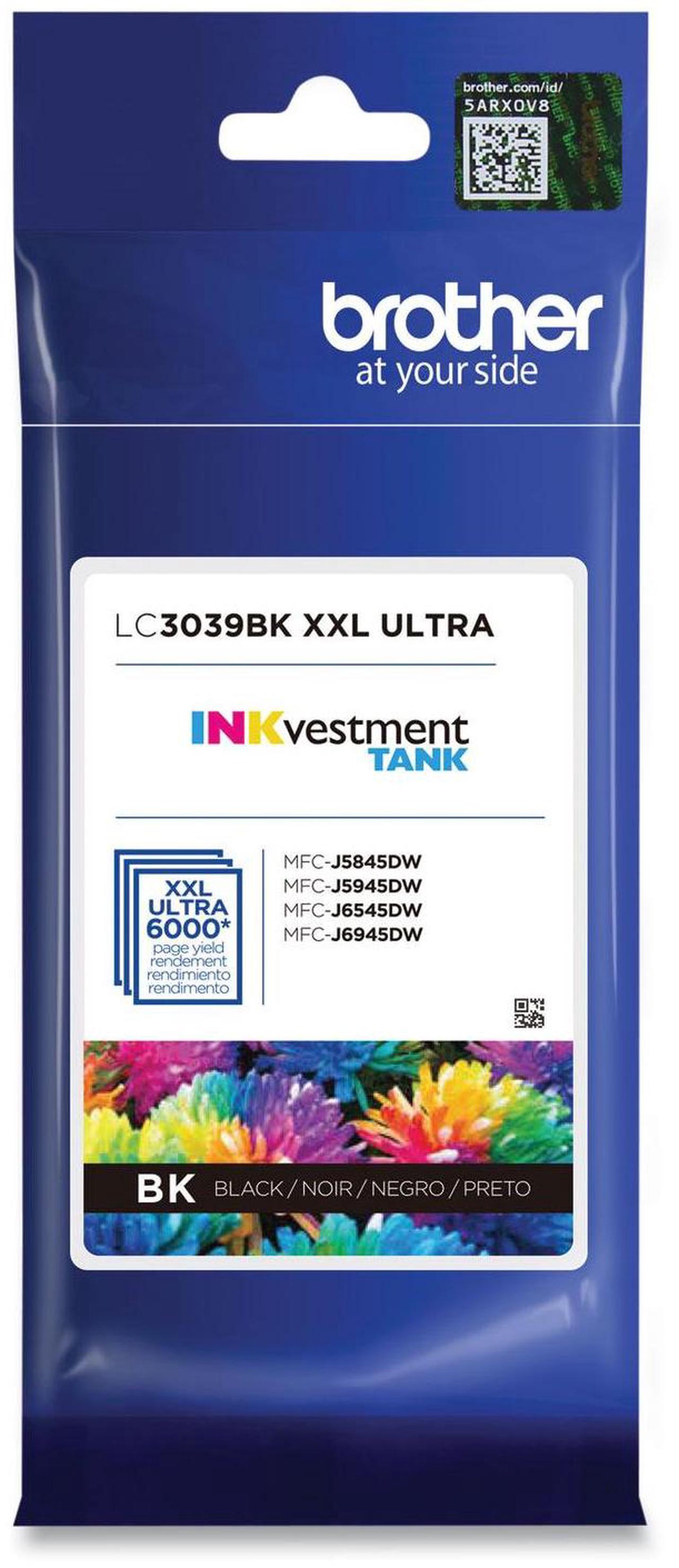 Alt view image 8 of 14 - Brother LC3039BK Ultra High Yield INKvestment Ink Cartridge - Black
