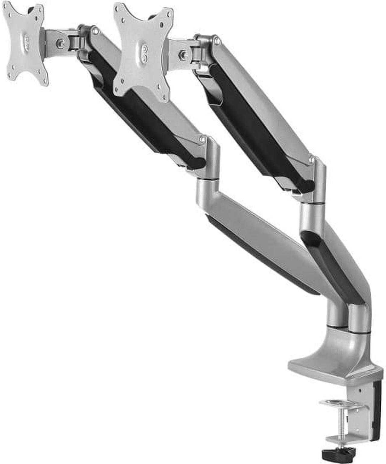 Alt view image 10 of 18 - SIIG CE-MT2E12-S1 High Premium Aluminum Gas Spring Desk Mount - Dual Monitor, VESA (75x75/100x100)