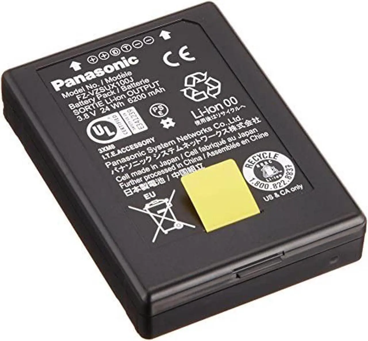 Alt view image 10 of 12 - Panasonic FZ-VZSUX100J Battery Pack