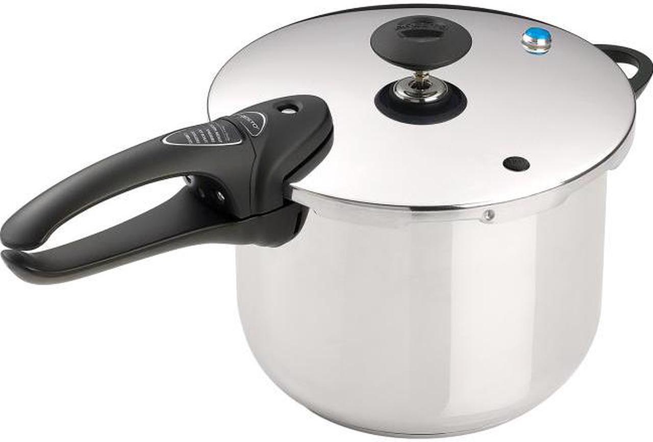 Alt view image 2 of 4 - Presto 01365 6-Quart Stainless Steel Pressure Cooker, Deluxe